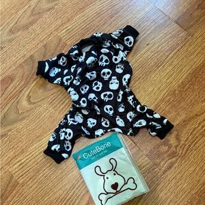 Pet | Dog Pajamas | Skulls | NWT